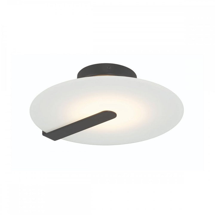 Eurofase QN-NUVOLA-F-S-BK Nuvola LED Small Ceiling / Wall Light Matte Black