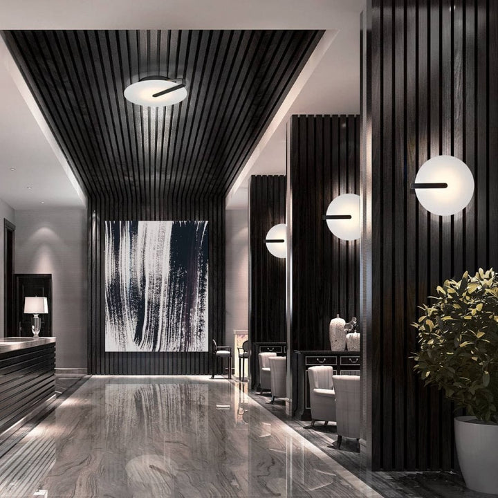 Eurofase QN-NUVOLA-F-S-BK Nuvola LED Small Ceiling / Wall Light Matte Black