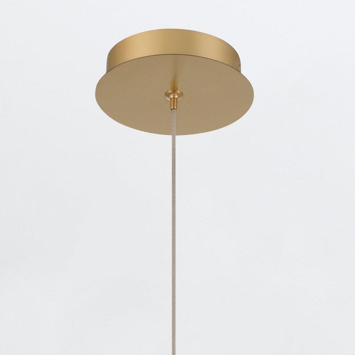 Eurofase QN-PALMAS-2MP-BG Palmas 2 Light LED Mini Pendant Brushed Gold