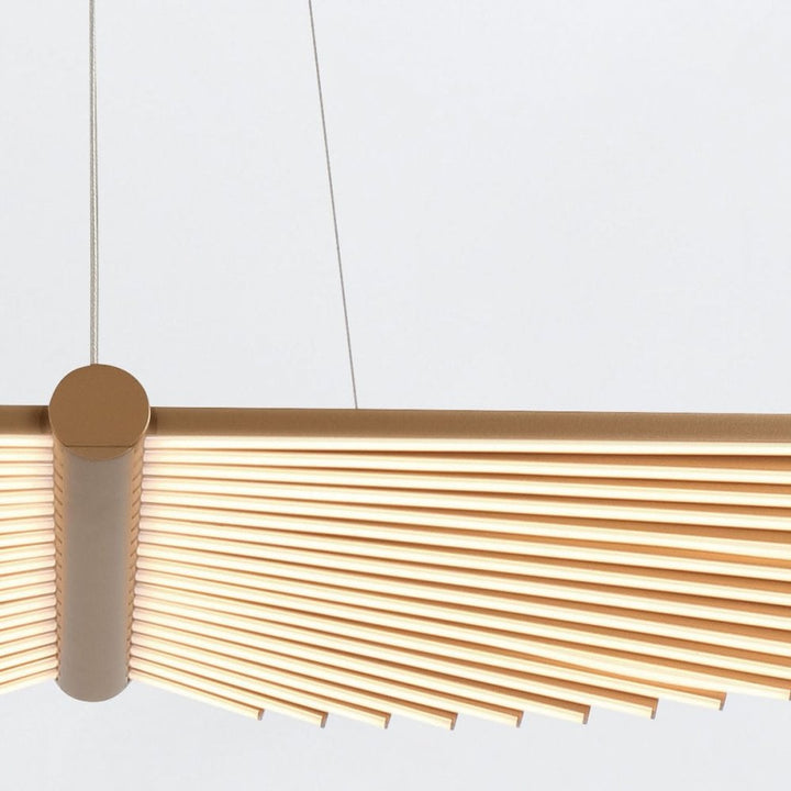 Eurofase QN-SERAPH-LP-L-BG Seraph LED Chandelier Brushed Gold