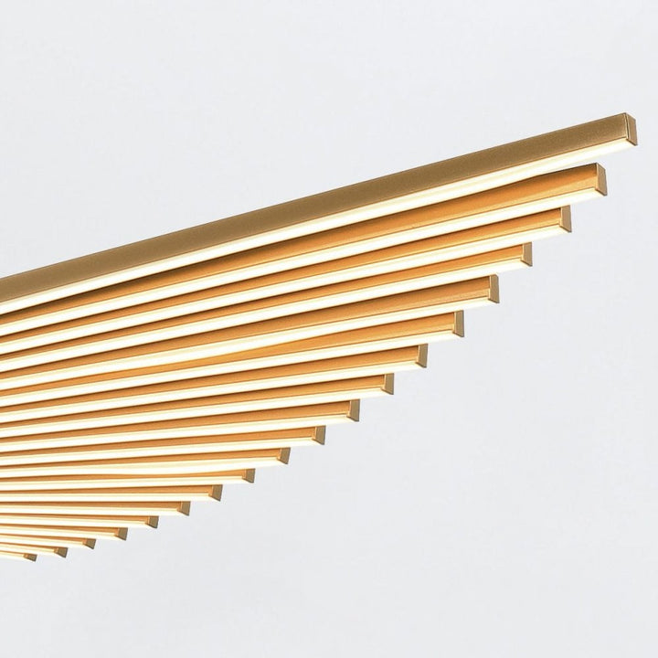 Eurofase QN-SERAPH-LP-L-BG Seraph LED Chandelier Brushed Gold