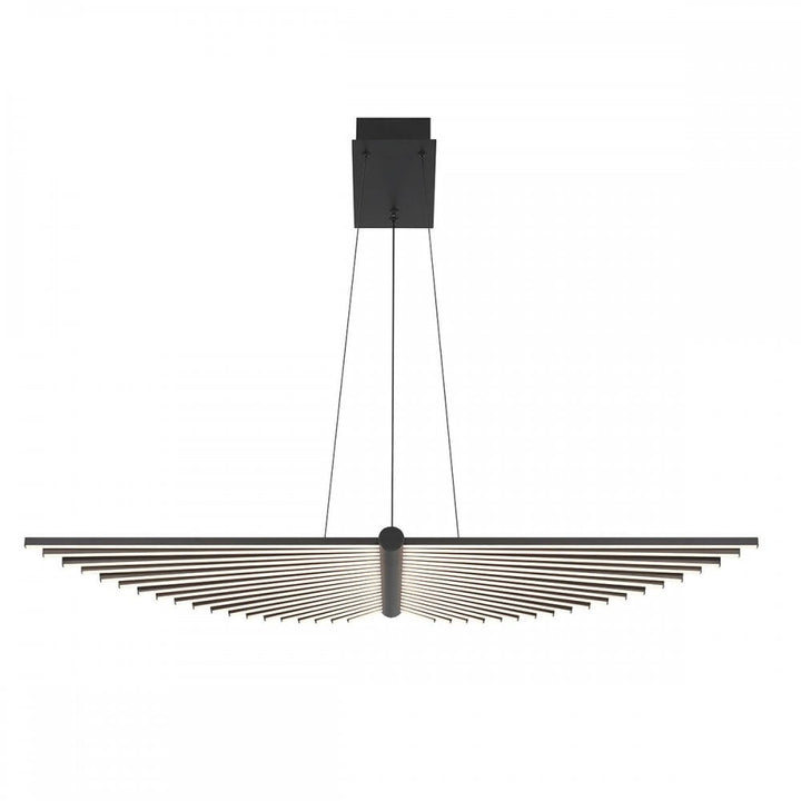 Eurofase QN-SERAPH-LP-L-BLK Seraph LED Chandelier Matte Black