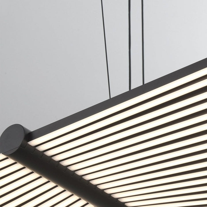 Eurofase QN-SERAPH-LP-L-BLK Seraph LED Chandelier Matte Black