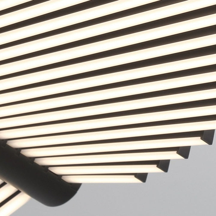 Eurofase QN-SERAPH-LP-L-BLK Seraph LED Chandelier Matte Black