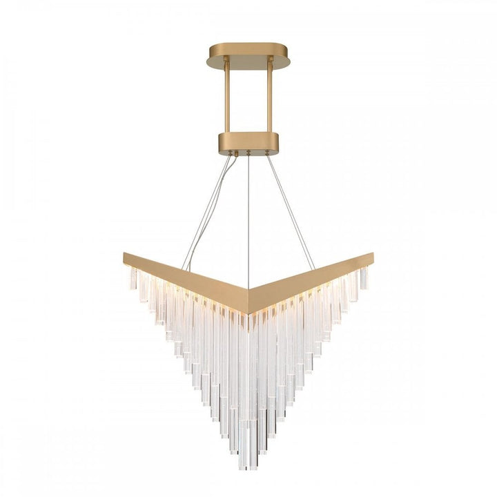 Eurofase QN-VIVIEN-P-L-BG Vivien LED Chandelier Brushed Gold