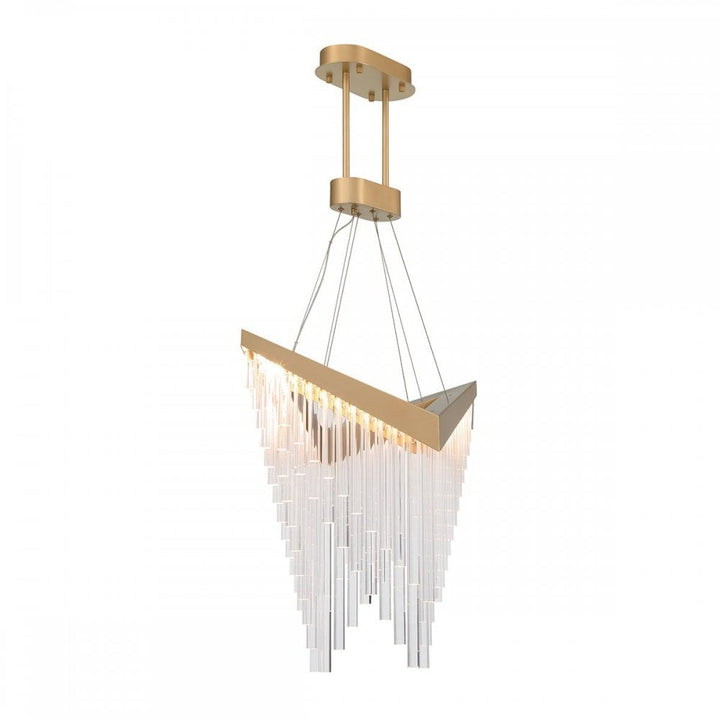 Eurofase QN-VIVIEN-P-L-BG Vivien LED Chandelier Brushed Gold
