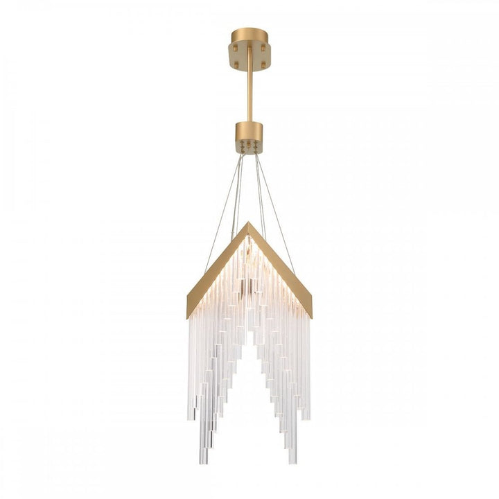 Eurofase QN-VIVIEN-P-L-BG Vivien LED Chandelier Brushed Gold