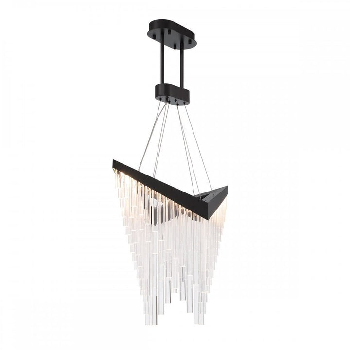 Eurofase QN-VIVIEN-P-L-BK Vivien LED Chandelier Matte Black
