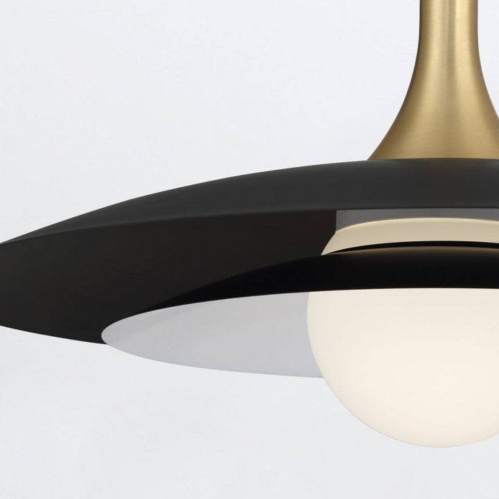 Eurofase QN-WELSH-P-BK Welsh LED Pendant Light Matte Black