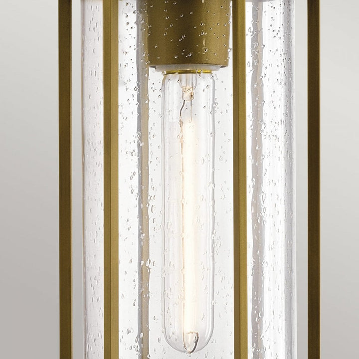 Kichler KL-CAMILLO-P-PNBR Camillo 1 Light Outdoor Pendant Painted Natural Brass