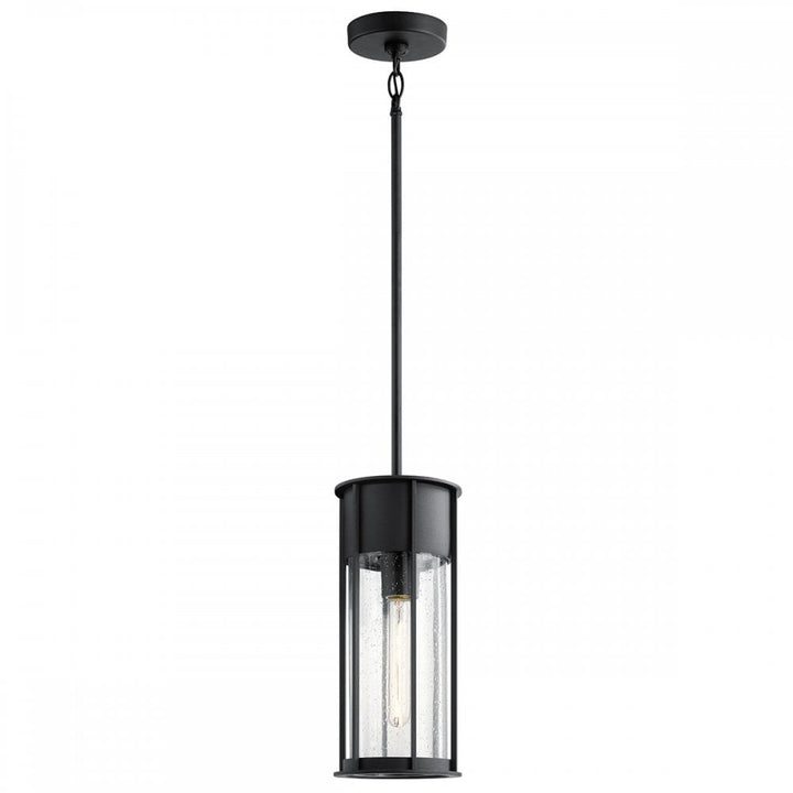 Kichler KL-CAMILLO-P-TBK Camillo 1 Light Outdoor Pendant Textured Black