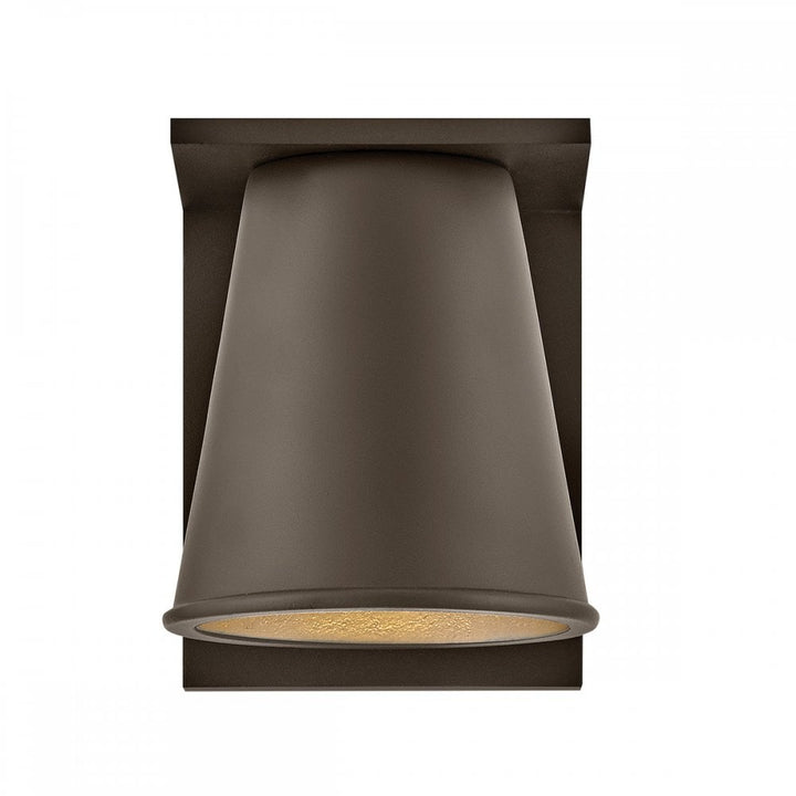 Hinkley Lighting HK-HANS-S-ABZ Hans 1 Light Outdoor LED Wall Lantern Architectural Bronze