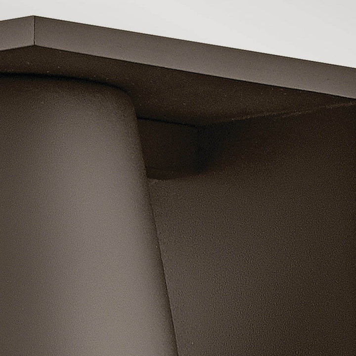 Hinkley Lighting HK-HANS-S-ABZ Hans 1 Light Outdoor LED Wall Lantern Architectural Bronze