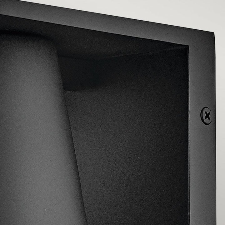 Hinkley Lighting HK-HANS-S-BLK Hans 1 Light Outdoor LED Wall Lantern Textured Black