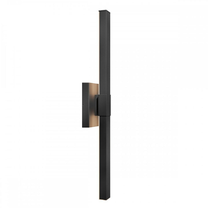 Kichler KL-NOCAR-L-BK Nocar Large LED Outdoor Wall Light Textured Black