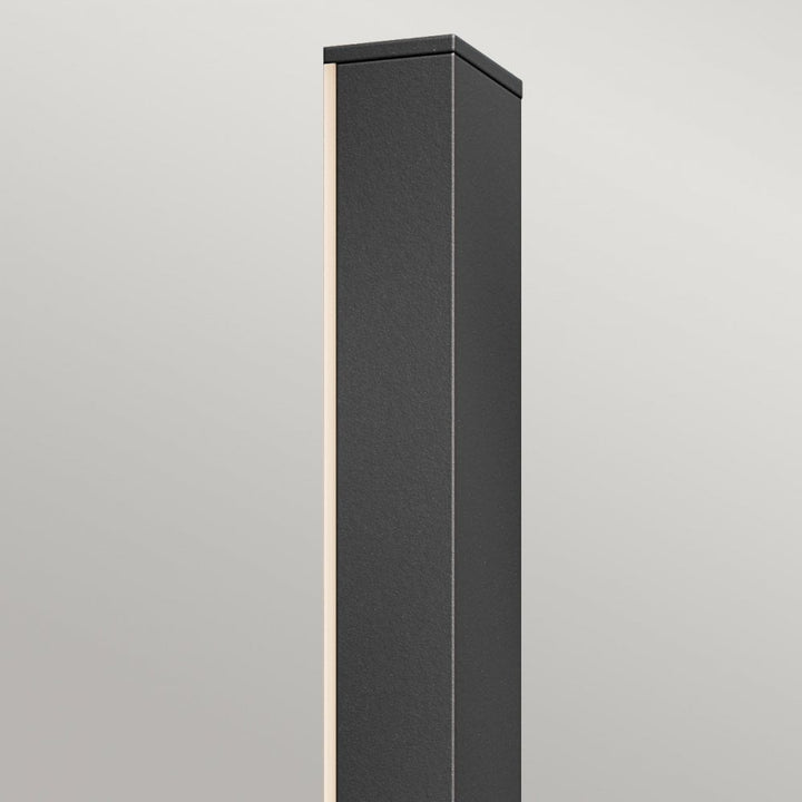 Kichler KL-NOCAR-M-BK Nocar Medium LED Outdoor Wall Light Textured Black