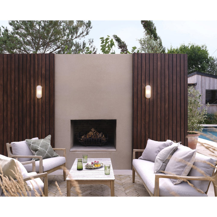 Astro 1032019 Montreal Oval Outdoor Wall Light PVD Brushed Brass