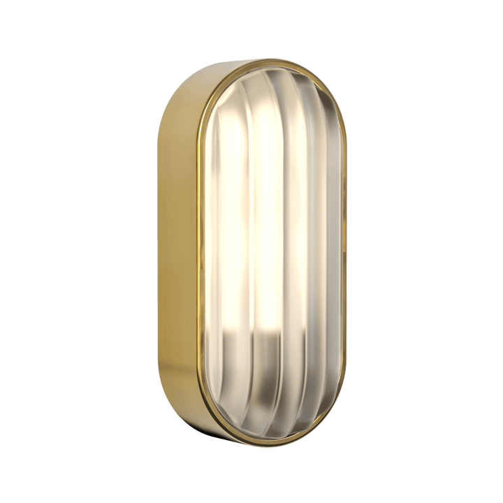 Astro 1032019 Montreal Oval Outdoor Wall Light PVD Brushed Brass