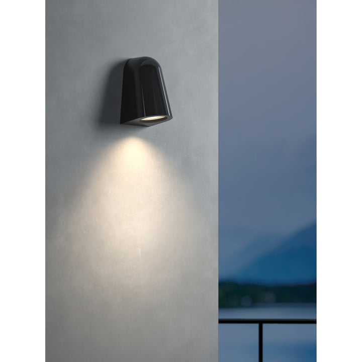 Astro 1317022 Mast Light Outdoor Wall Light Gloss Glaze Black