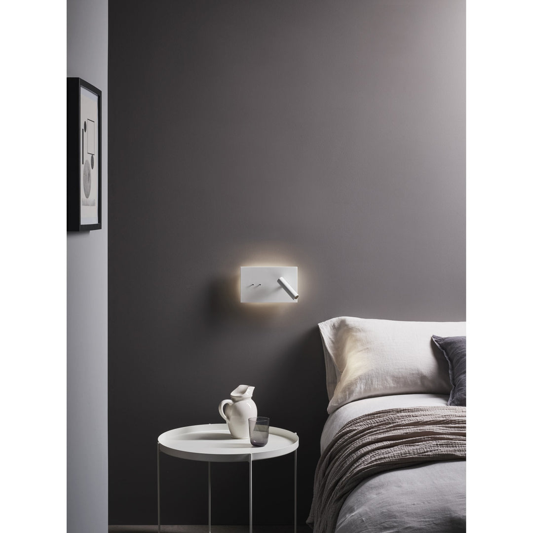 Astro 1352043 Edge Reader Mini LED Wall Light Matt White