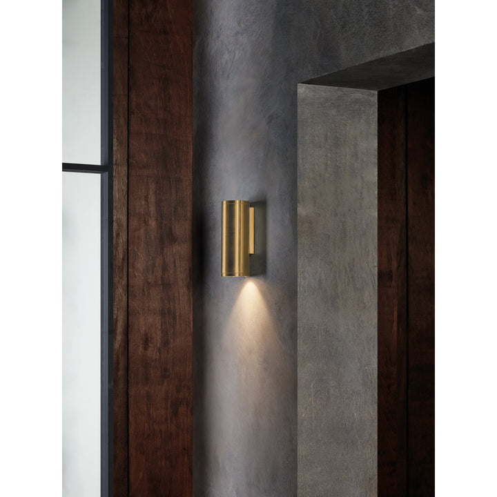 Astro 1428020 Ava 200 Outdoor Wall Light PVD Brushed Brass