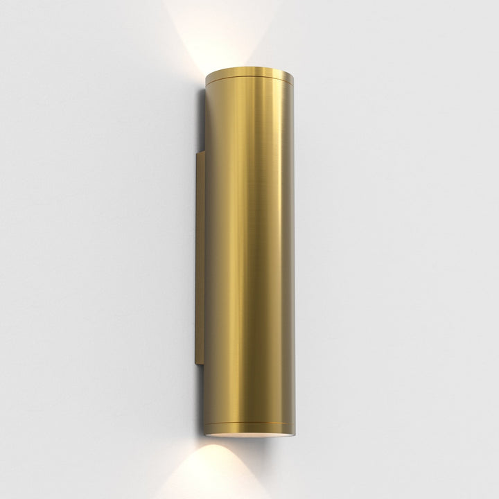 Astro 1428021 Ava 300 Outdoor Wall Light PVD Brushed Brass