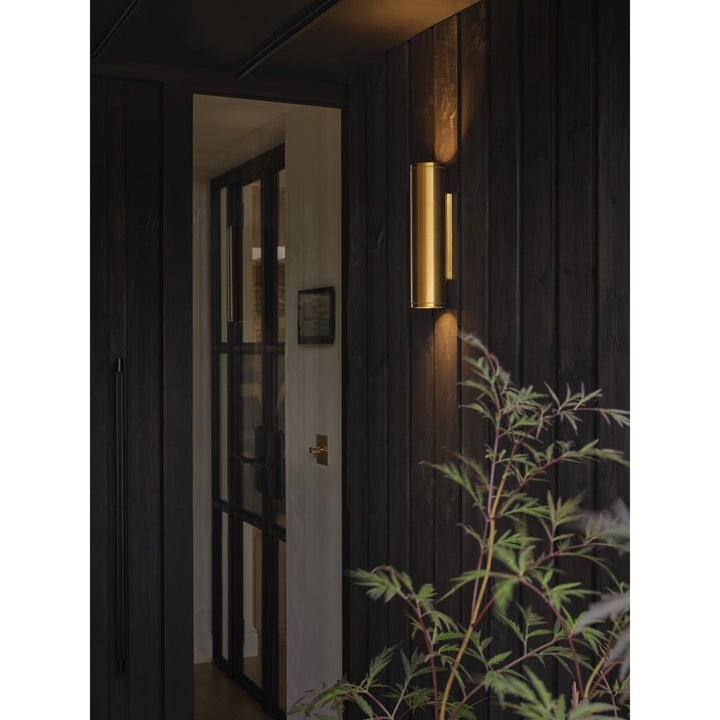 Astro 1428021 Ava 300 Outdoor Wall Light PVD Brushed Brass