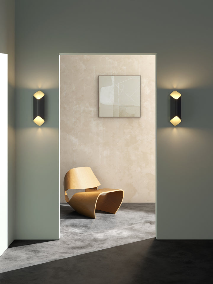 Astro 1481014 Ako 420 Phase LED Wall Light Matt Black