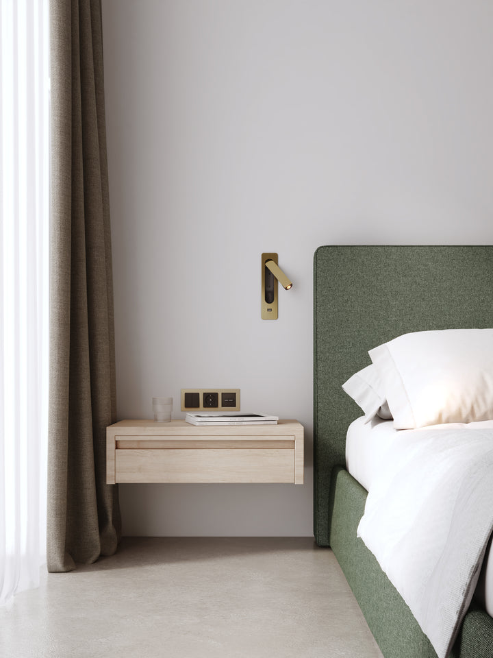 Astro 1437007 Keta USB LED Reading Light Matt Gold