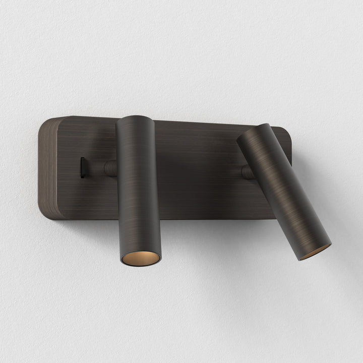 Astro 1058197 Enna Twin LED Reading Light Bronze