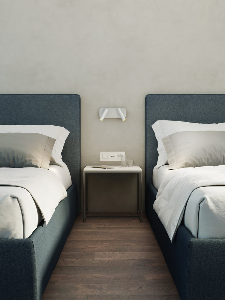 Astro 1058194 Enna Twin LED Reading Light Matt White