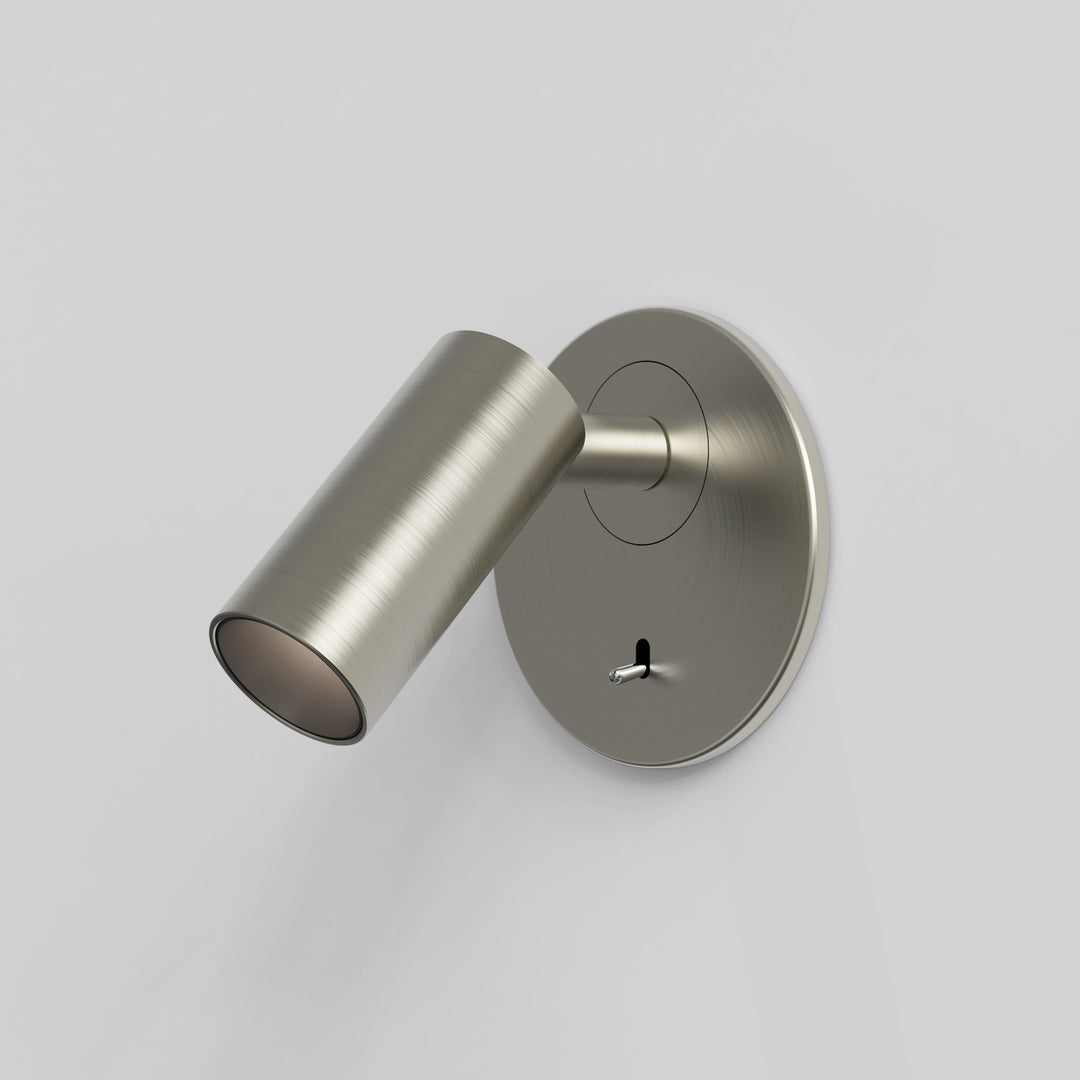 Astro 1407008 Micro Recess Switched LED Reading Light Matt Nickel