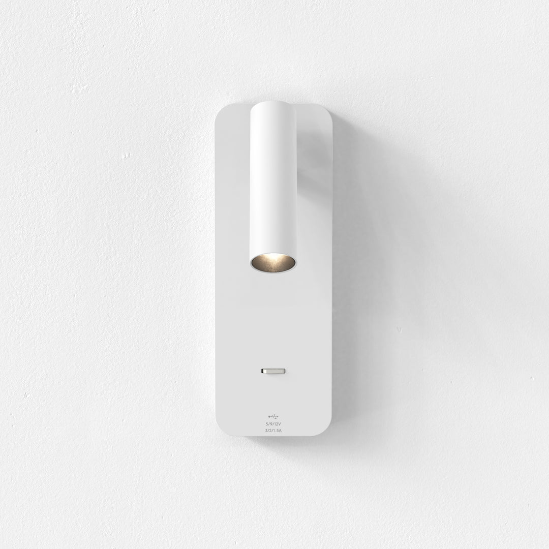 Astro 1058249 Enna Surface LED USB A+C Reading Light Matt White