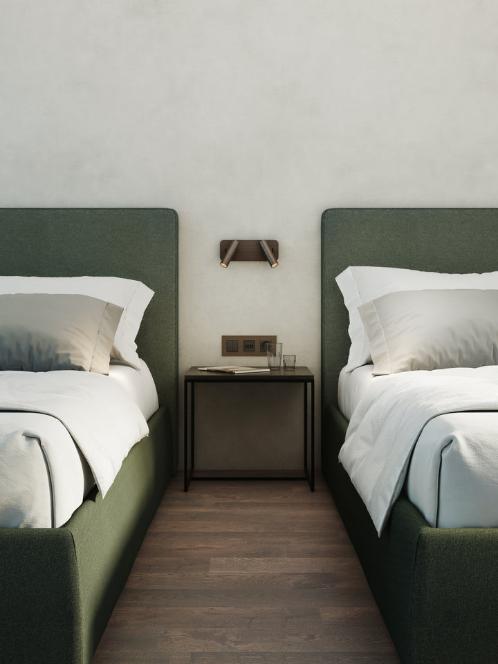 Astro 1058197 Enna Twin LED Reading Light Bronze