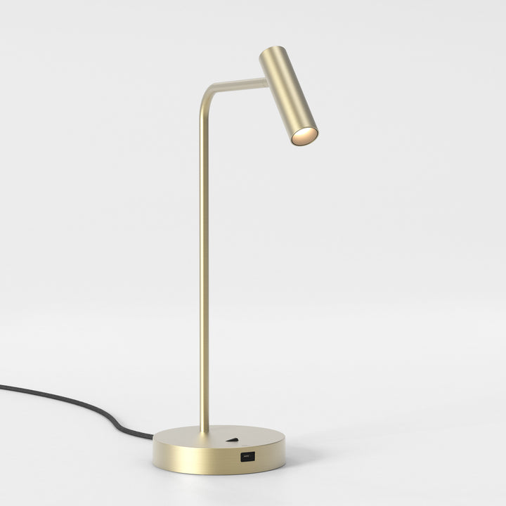 Astro 1058214 Enna Desk LED USB C Table Lamp Matt Gold