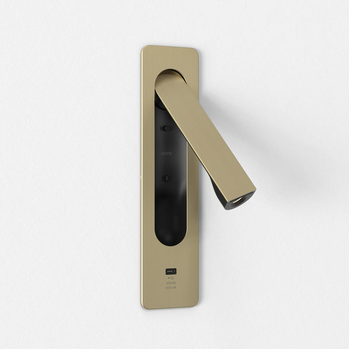 Astro 1437039 Keta USB C LED Reading Light Matt Gold