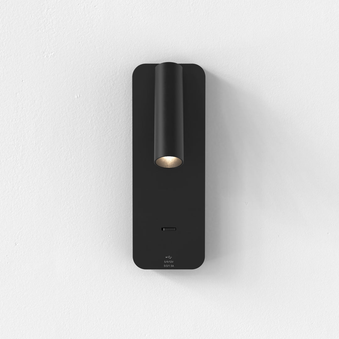Astro 1058246 Enna Surface LED USB A+C Reading Light Matt Black