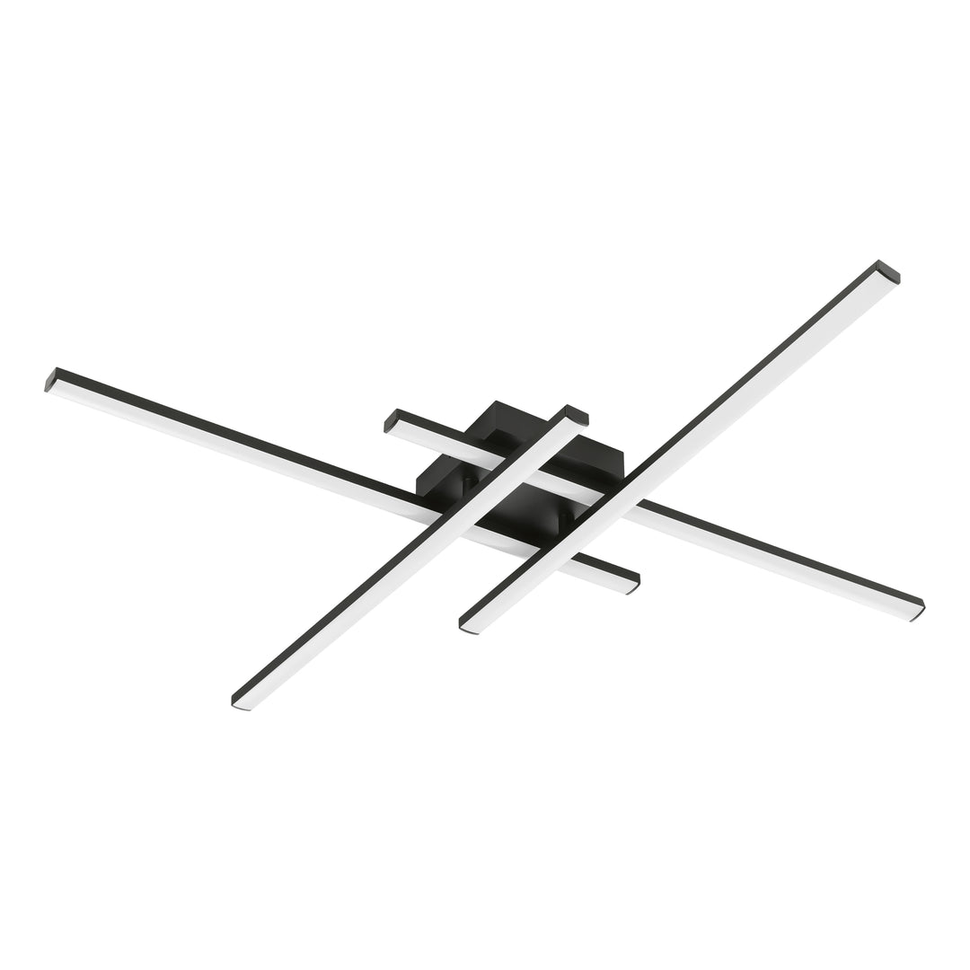 Eglo 75824 Vascella Steel & Plastic LED Neutral White Modern Ceiling Light Square