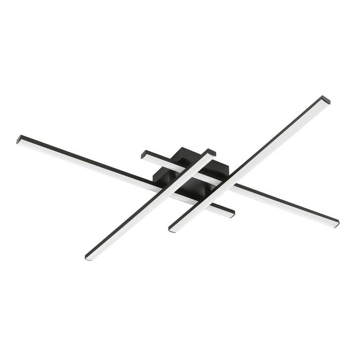 Eglo 75824 Vascella Steel & Plastic LED Neutral White Modern Ceiling Light Square