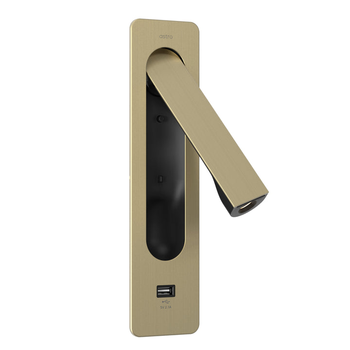 Astro 1437007 Keta USB LED Reading Light Matt Gold