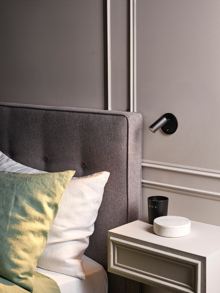 Astro 1407007 Micro Recess Switched LED Reading Light Matt Black