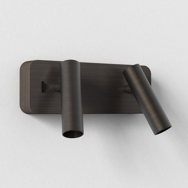 Astro 1058197 Enna Twin LED Reading Light Bronze