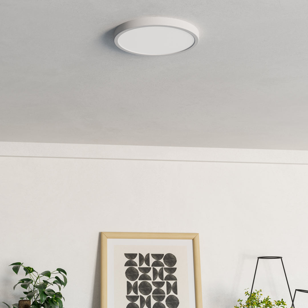 Eglo 901308 Fueva 6 IP20 White Plastic Ceiling Light