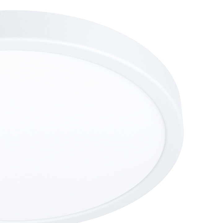 Eglo 901377 Fueva 6-Z Smart Control RGB IP44 Plastic Ceiling Light 27.8cm White