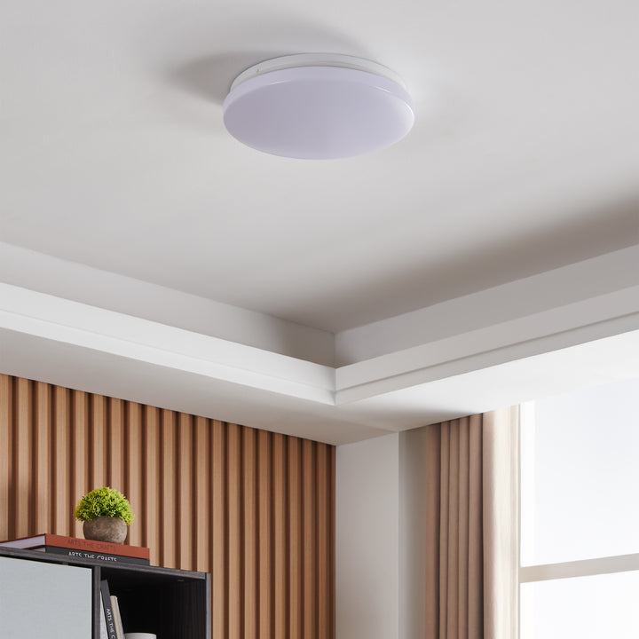Eglo 901525 Approdo Steel & Plastic LED Ceiling Light White