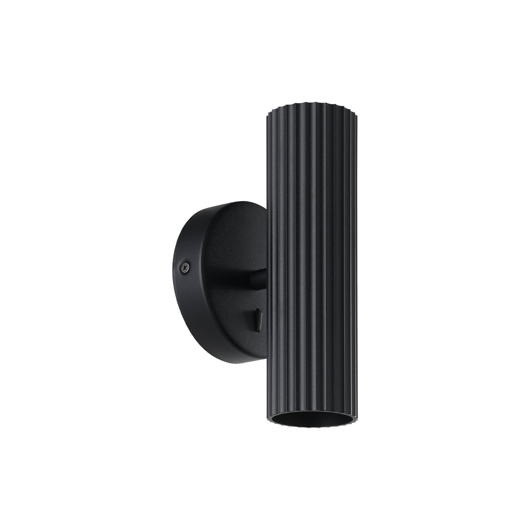 Eglo 902032 Portillo Aluminium & Steel Modern Uplight & Wall Down Light Black