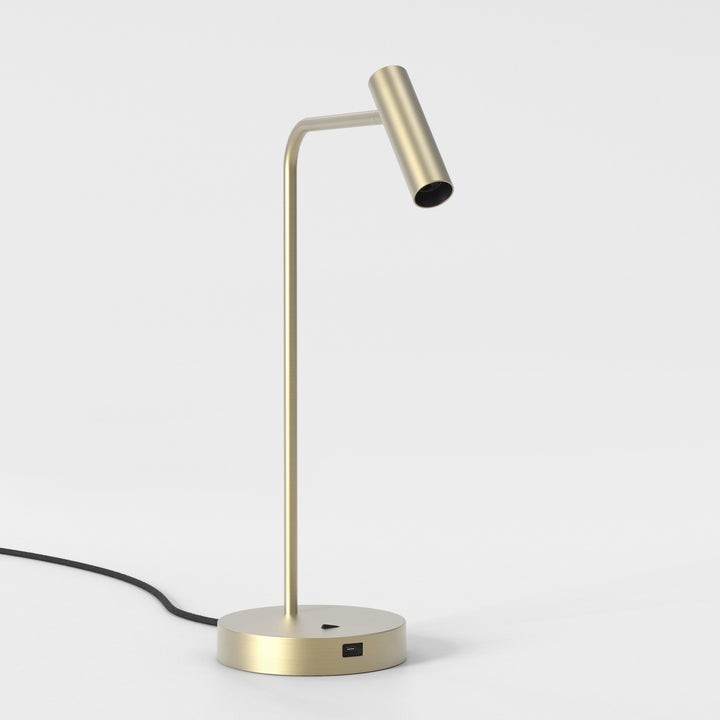 Astro 1058214 Enna Desk LED USB C Table Lamp Matt Gold