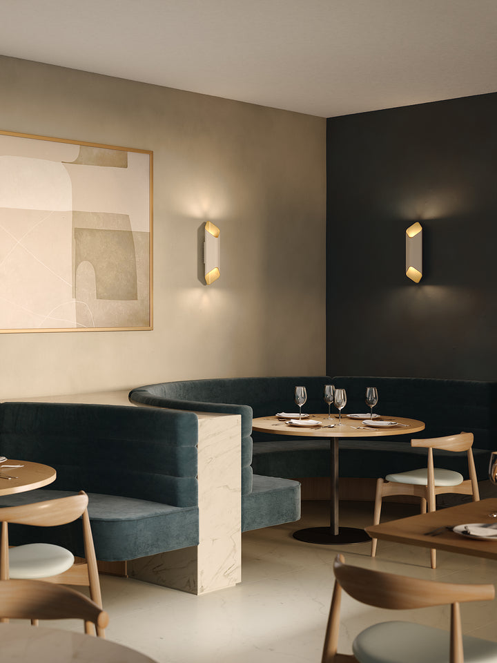 Astro 1481015 Ako 420 Phase LED Wall Light Matt White