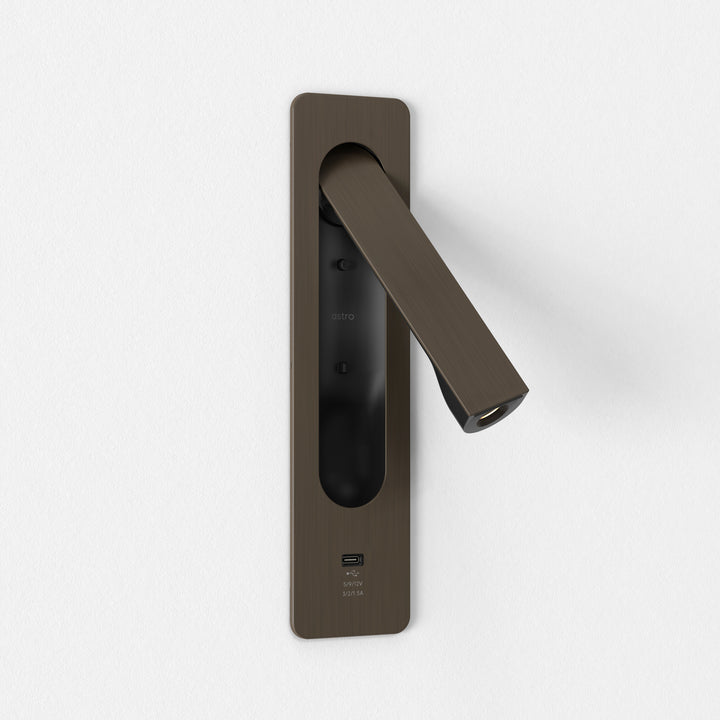 Astro 1437037 Keta USB C LED Reading Light Bronze