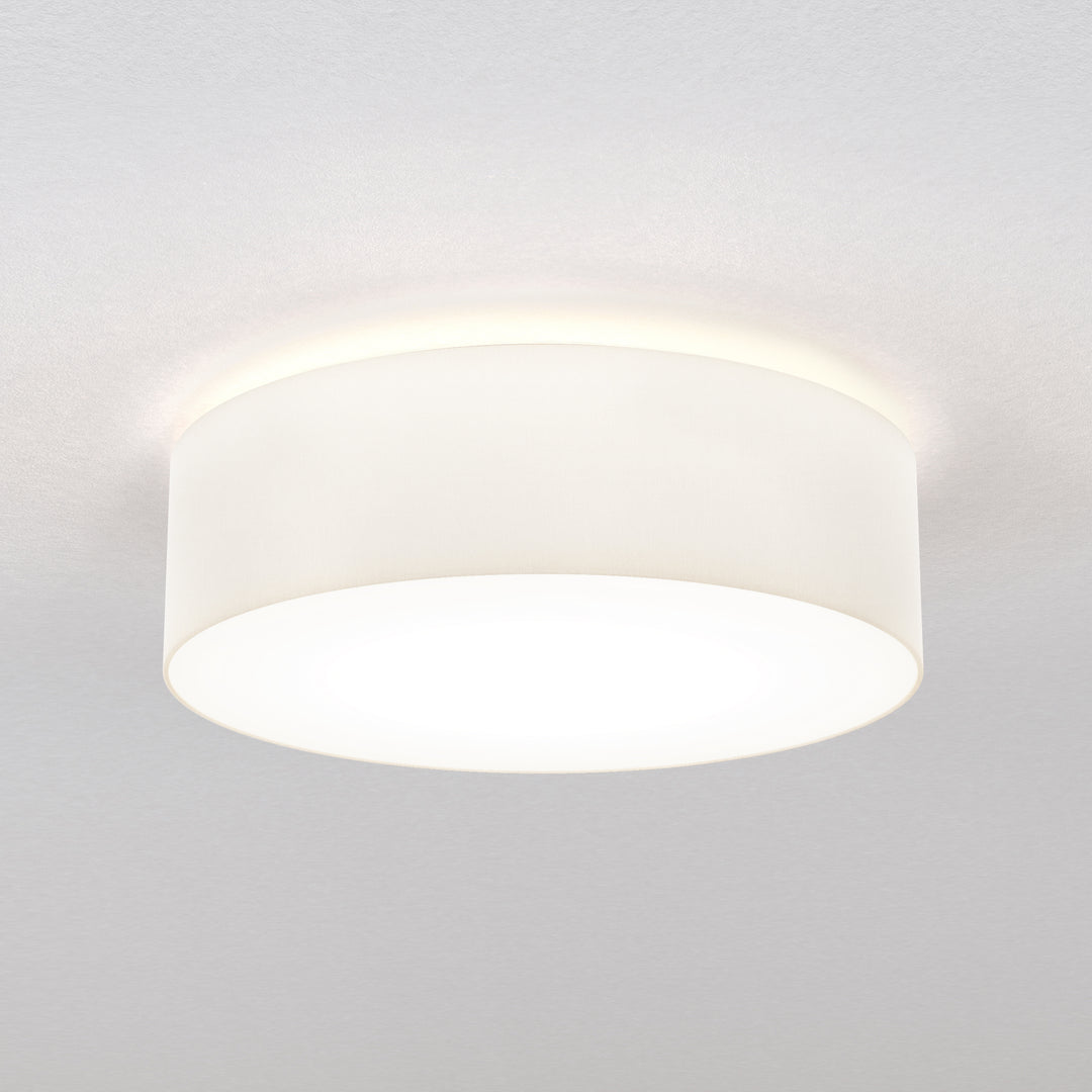 Astro 1421007 Cambria 580 3 Light Ceiling Light White Fabric